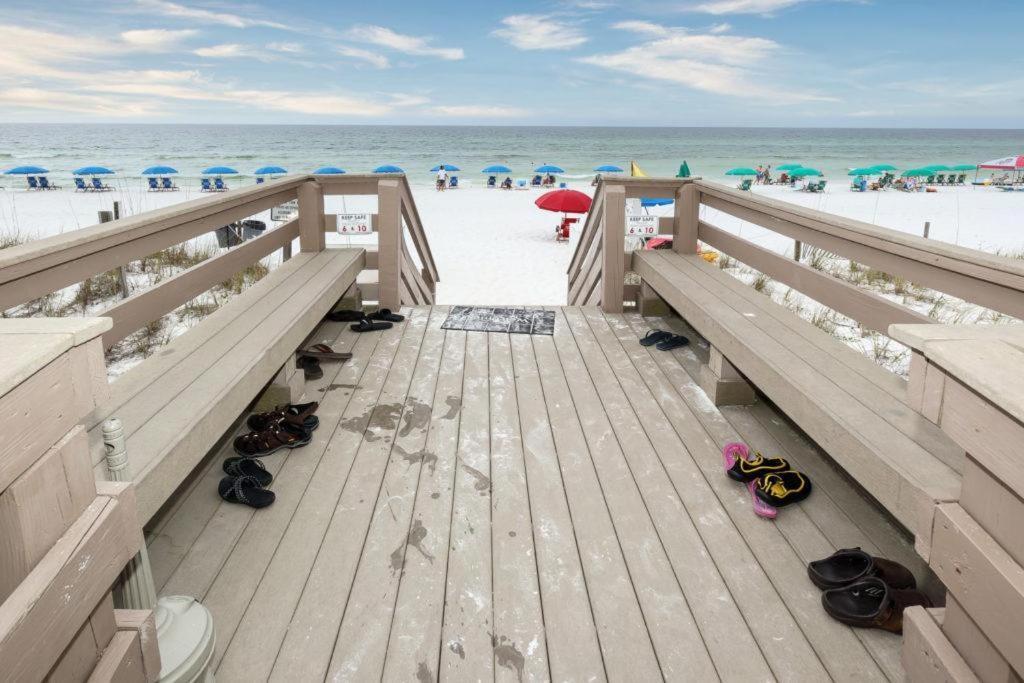 Nautilus 2408 Gulf View 2 Bedroom 4Th Floor Free Beach Service Fort Walton Beach Exteriör bild